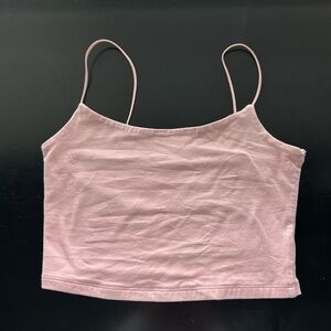 Light Pink Aéropostale Tank Top Crop Top